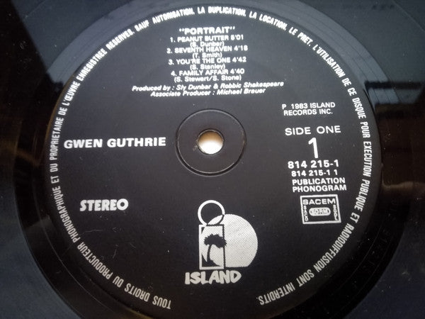 Gwen Guthrie – Portrait LP vinyl record, image 2 of 3