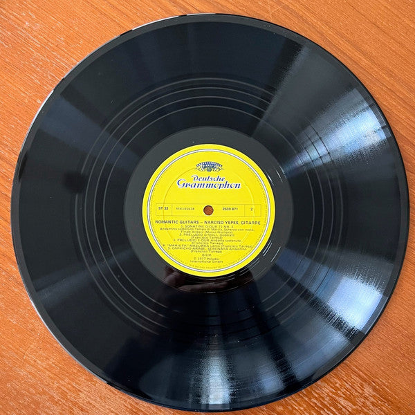 Mauro Giuliani, Fernando Sor, Francisco Tárrega, Narciso Yepes – Guitarra Romantica LP vinyl record, image 4 of 4