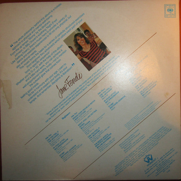 Various – Jane Fonda's Workout Record (2xLP) LP vinyl record, image 3 of 7