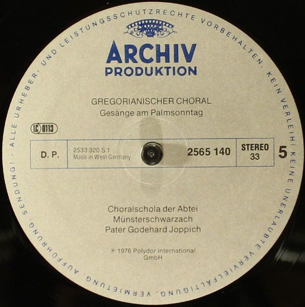 Various – Die Tradition Des Gregorianischen Chorals (6xLP) LP vinyl record, image 9 of 10