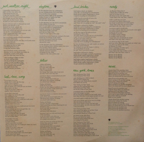 Cat Stevens – Back To Earth LP vinyl record, image 3 of 6