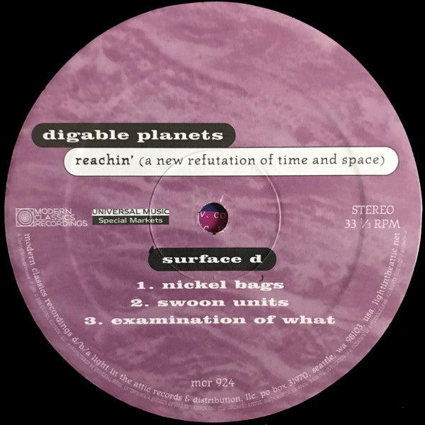 Digable Planets – Reachin' (A New Refutation Of Time And Space) (2xLP) LP vinyl record, image 10 of 10