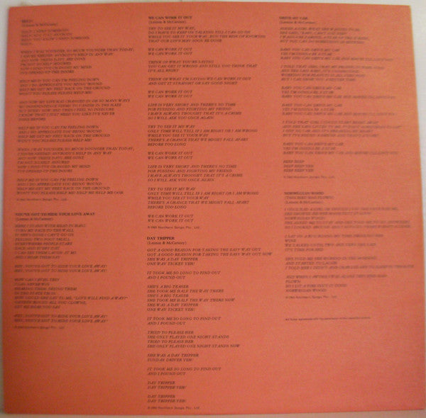 The Beatles – 1962-1966 (2xLP) LP vinyl record, image 10 of 10
