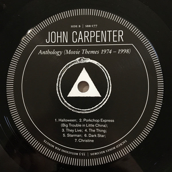John Carpenter – Anthology (Movie Themes 1974–1998) LP vinyl record, image 4 of 7