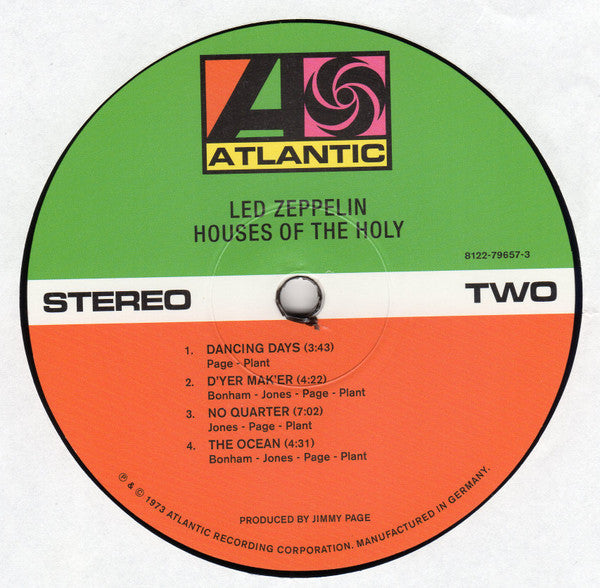 Led Zeppelin – Houses Of The Holy LP vinyl record, image 8 of 10