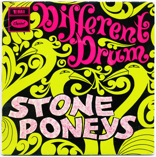 The Stone Poneys, Linda Ronstadt – Different Drum 7" vinyl record, image 1 of 4