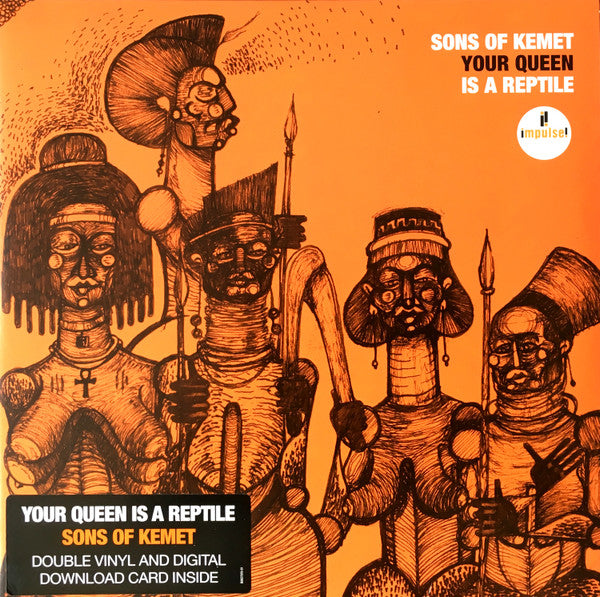 Sons Of Kemet – Your Queen Is A Reptile (2xLP) LP vinyl record, image 1 of 9