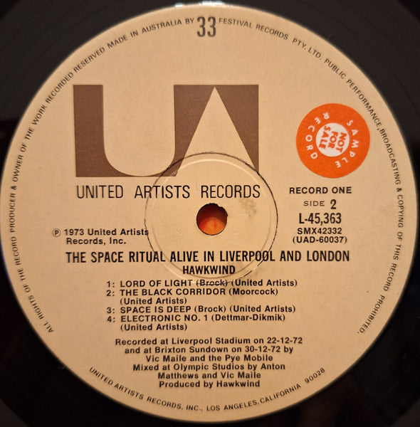 Hawkwind – Space Ritual (2xLP) LP vinyl record, image 6 of 8