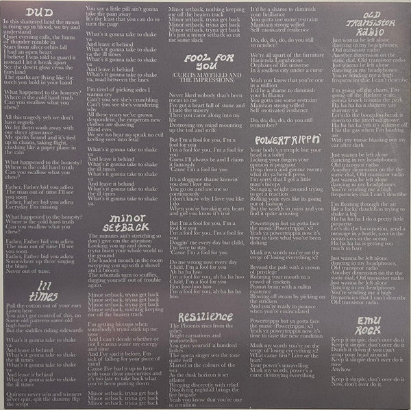 Gum, Ambrose Kenny-Smith – Ill Times LP vinyl record, image 3 of 10