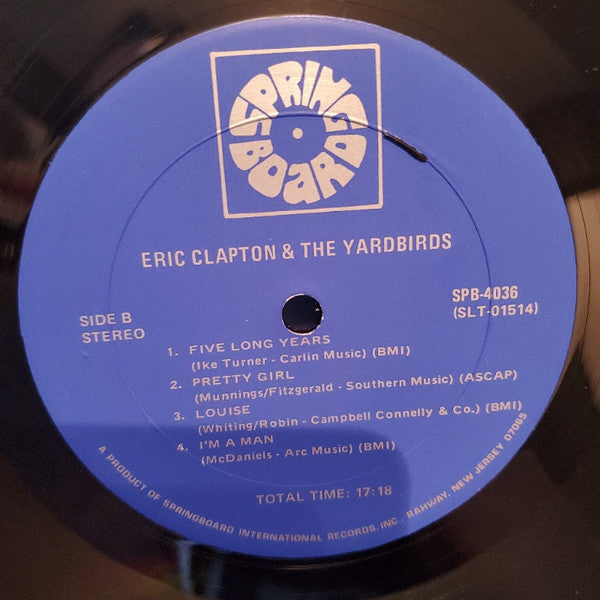 Eric Clapton, The Yardbirds – Eric Clapton And The Yardbirds LP vinyl record, image 4 of 4