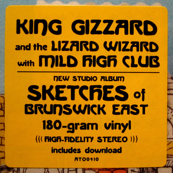 King Gizzard And The Lizard Wizard, Mild High Club – Sketches Of Brunswick East LP vinyl record, image 9 of 9