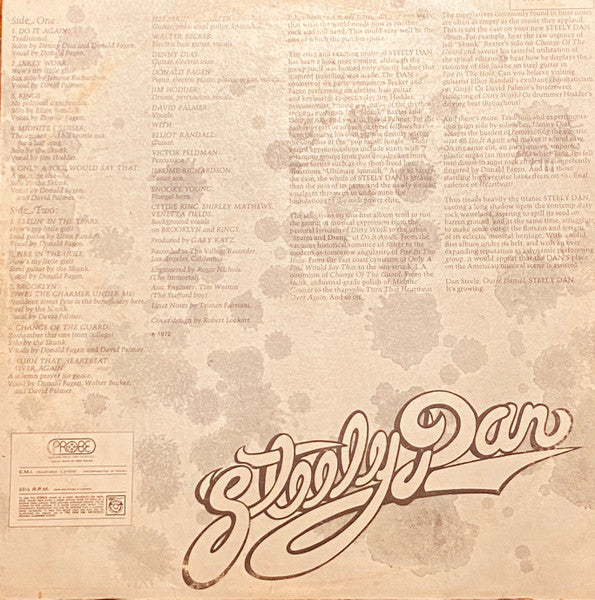 Steely Dan – Can't Buy A Thrill LP vinyl record, image 2 of 4