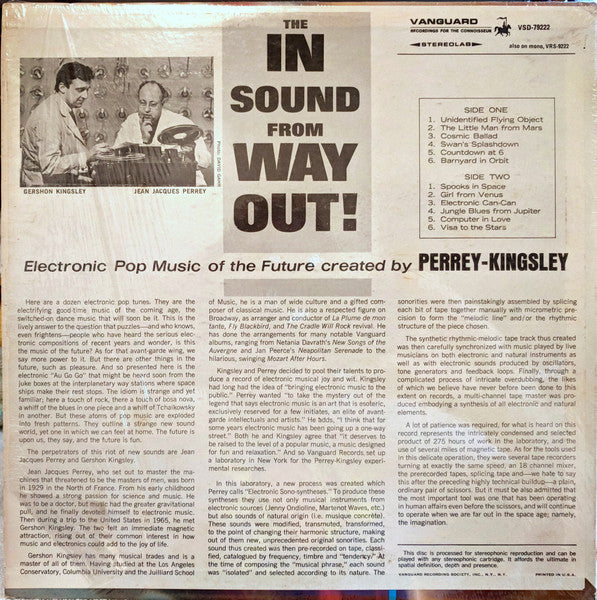 Perrey & Kingsley – The In Sound From Way Out! LP vinyl record, image 2 of 4