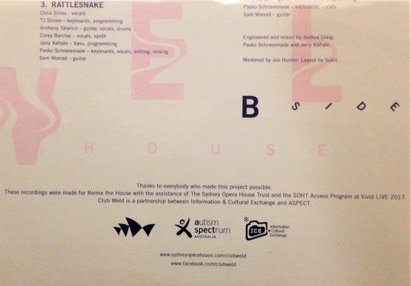 Club Weld – Remix The House 12" vinyl record, image 5 of 7