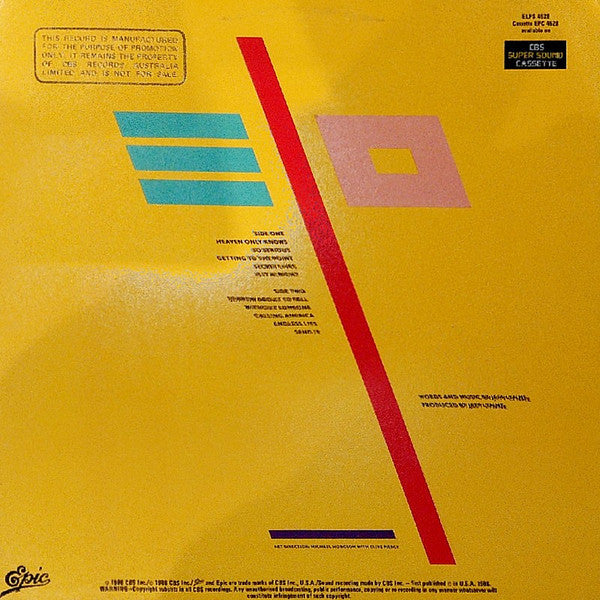 Electric Light Orchestra – Balance Of Power LP vinyl record, image 2 of 4