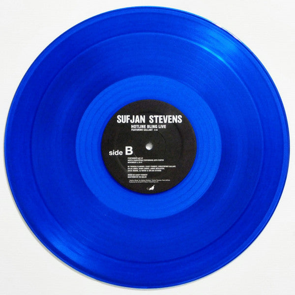 Sufjan Stevens – Blue Bucket Of Gold (Live) / Hotline Bling (Live) 12" vinyl record, image 4 of 7