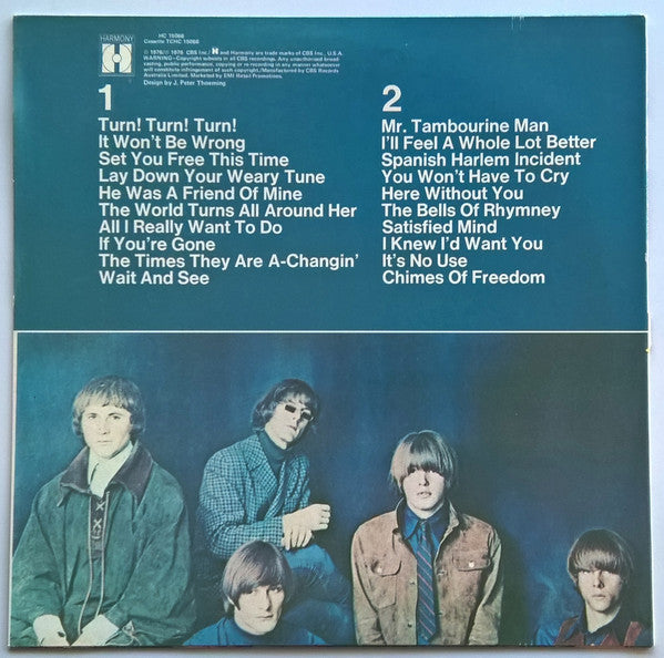 The Byrds – The Best Of LP vinyl record, image 2 of 4