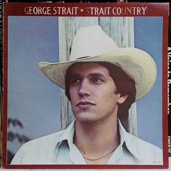 George Strait – Strait Country LP vinyl record, image 1 of 4