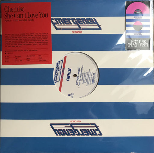 Chemise – She Can't Love You 12" vinyl record, image 1 of 4