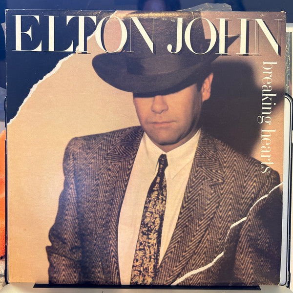 Elton John – Breaking Hearts LP vinyl record, image 1 of 4