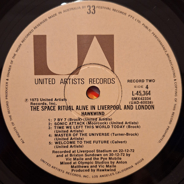 Hawkwind – Space Ritual (2xLP) LP vinyl record, image 8 of 8