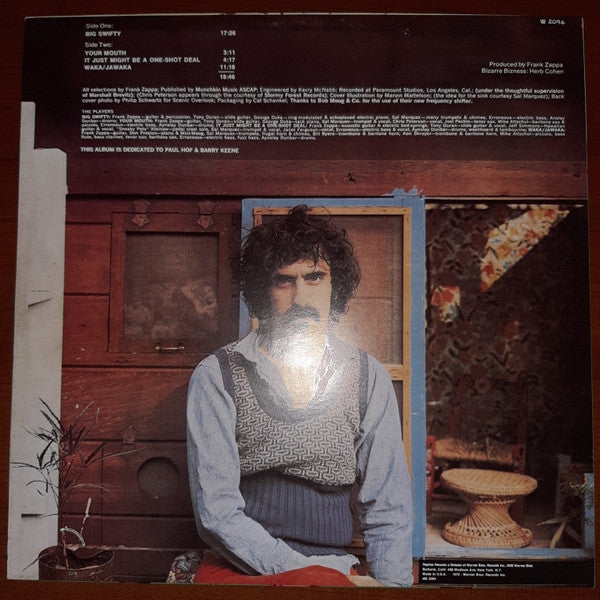 Frank Zappa – Waka/Jawaka - Hot Rats LP vinyl record, image 2 of 4