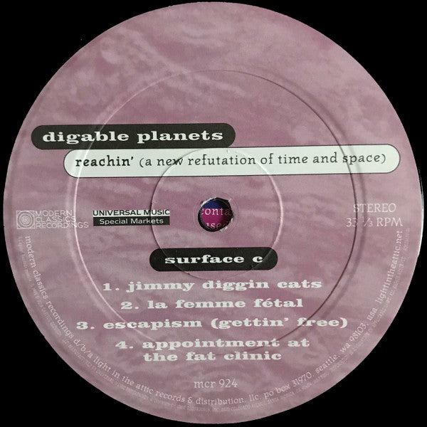 Digable Planets – Reachin' (A New Refutation Of Time And Space) (2xLP) LP vinyl record, image 9 of 10