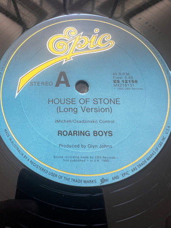 Roaring Boys – House Of Stone 12" vinyl record, image 4 of 6