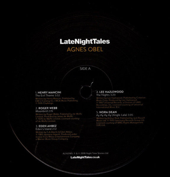 Agnes Obel – LateNightTales (2xLP) LP vinyl record, image 4 of 8