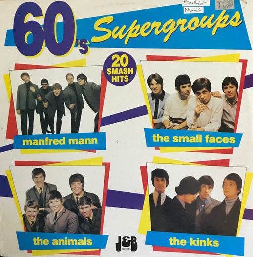 Various – 60's Supergroups LP vinyl record