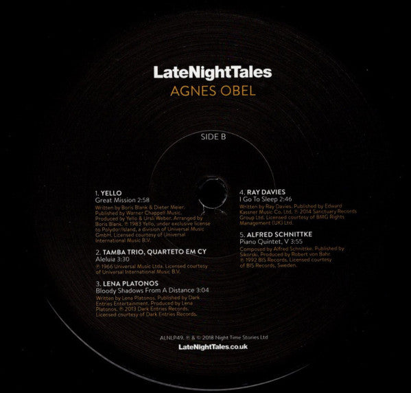 Agnes Obel – LateNightTales (2xLP) LP vinyl record, image 5 of 8