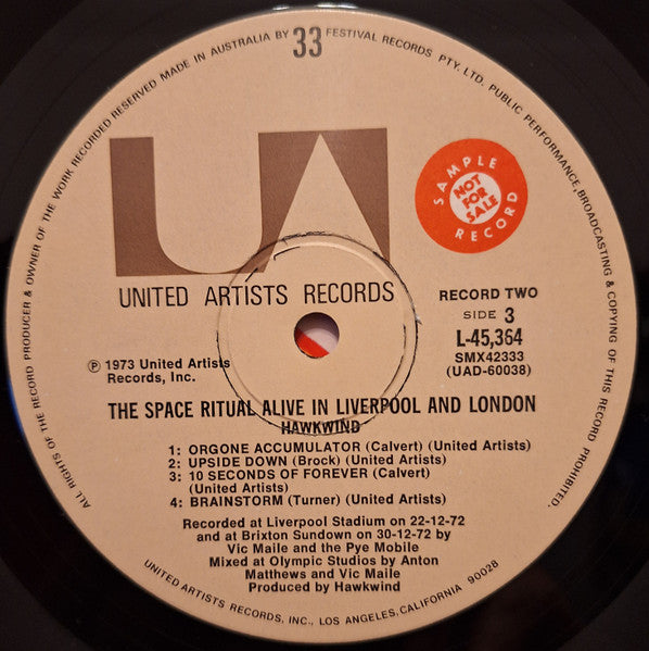 Hawkwind – Space Ritual (2xLP) LP vinyl record, image 7 of 8