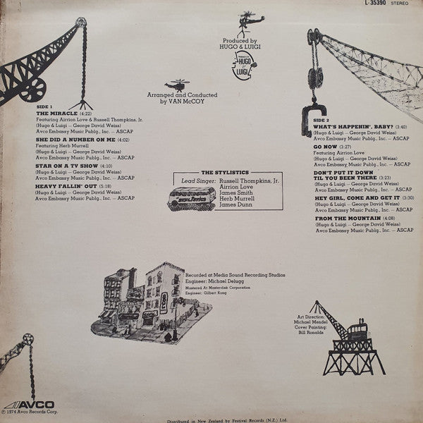 The Stylistics – Heavy LP vinyl record, image 2 of 4