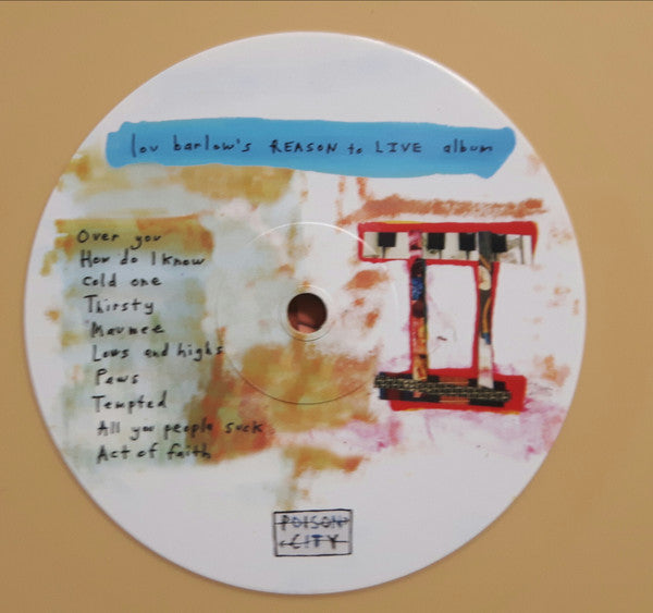 Lou Barlow – Reason To Live LP vinyl record, image 6 of 6