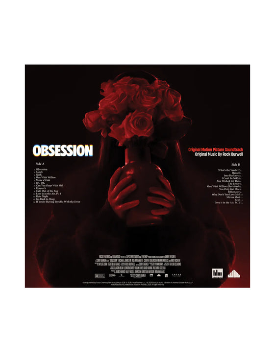 Rock Burwell – Obsession (Pearlescent Red Vinyl) - Image 4