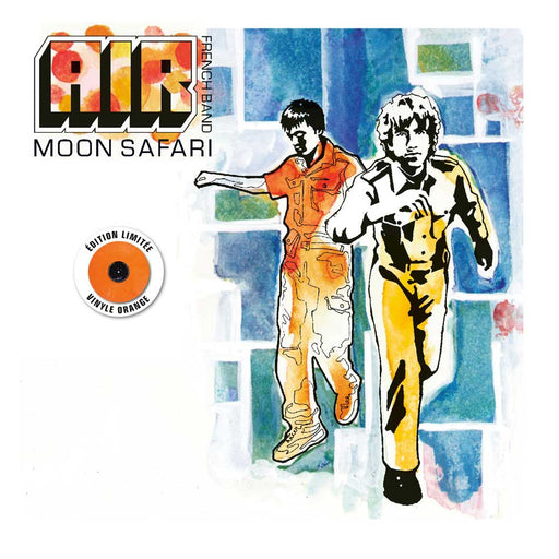 Air – Moon Safari (Exclusive Orange vinyl) LP vinyl record, image 1 of 2