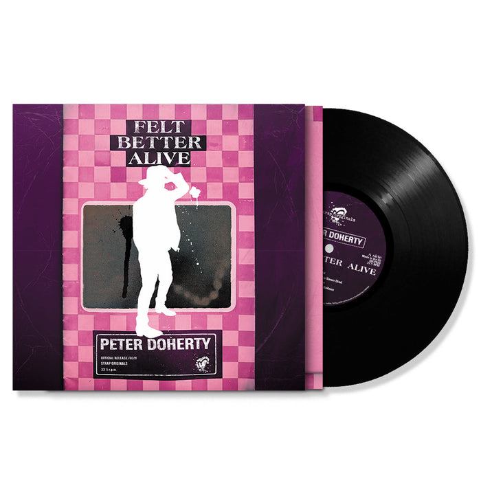 Pete Doherty – Felt Better Alive LP vinyl record, image 2 of 2