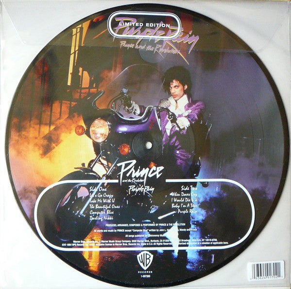 Prince And The Revolution – Purple Rain (Picture Disc) LP vinyl record, image 2 of 2
