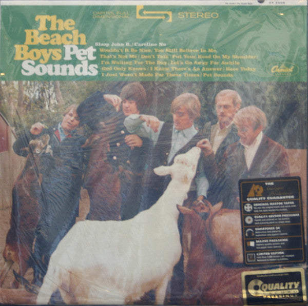 The Beach Boys – Pet Sounds (180g, QRP, Analogue Productions) LP vinyl record, image 2 of 2