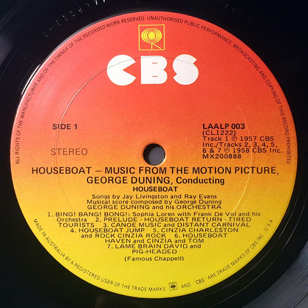 George Duning – Houseboat