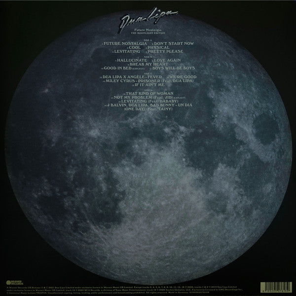 Dua Lipa – Future Nostalgia (The Moonlight Edition) (2xLP) LP vinyl record, image 2 of 4