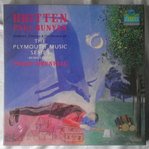 Benjamin Britten, Philip Brunelle, The Plymouth Music Series – Paul Bunyan (2xLP)