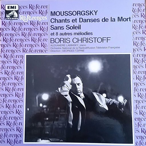 Modest Mussorgsky, Boris Christoff, Orchestre National De France, Georges Tzipine, Alexandre Labinsky – Chants Et Danses De La Mort, Sans Soleil Et 8 Autres Mélodies