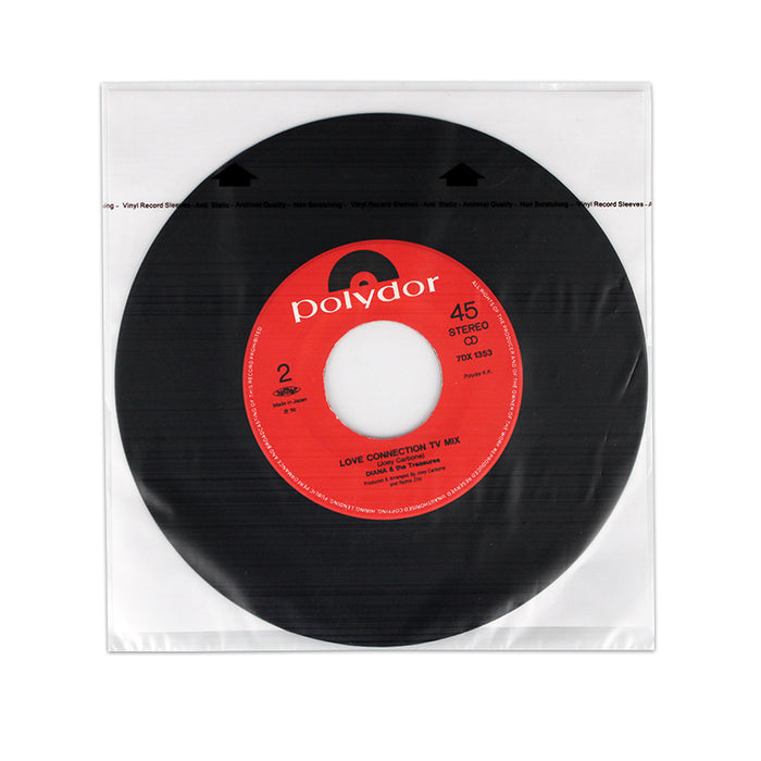 Rice Paper 7" Record Inner Sleeves - Anti-Static HDPE