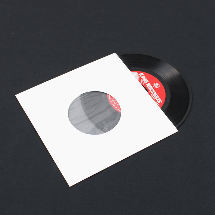 7" Paper & Poly-Lined Record Inner Sleeves - White