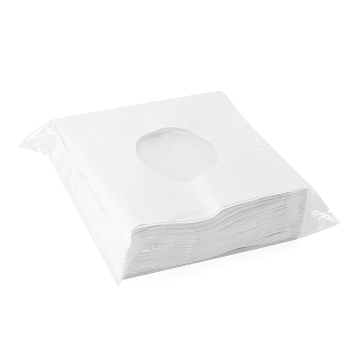 7" Paper & Poly-Lined Record Inner Sleeves - White