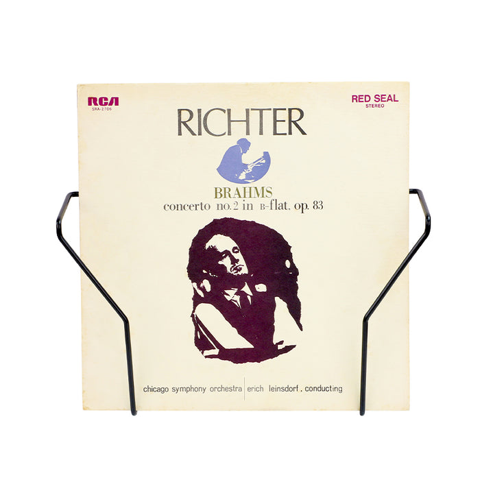 LP Wall Mount Display – Metal Wire Vinyl Record Wall Holder for 10 LPs
