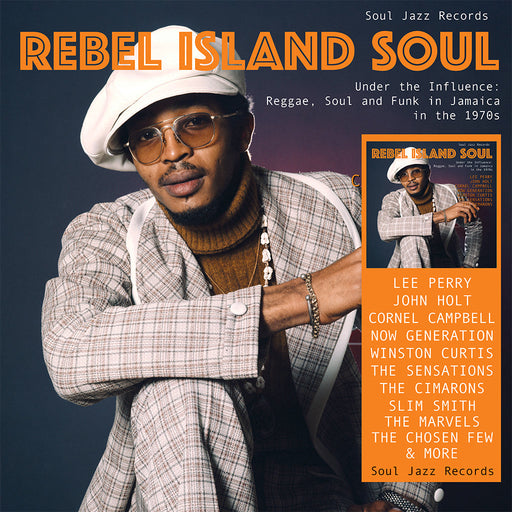 Soul Jazz Records Presents – Rebel Island Soul: Under the Influence: Reggae, Funk & Soul in Jamaica in the 1970s (2xLP) - Image 1