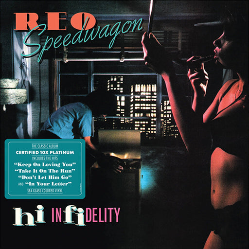 REO Speedwagon – Hi Infidelity (translucent "Sea Glass" vinyl) - Image 1