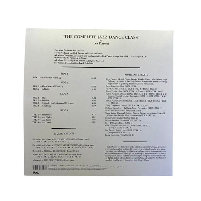 Rick Panzer – Music For The Complete Jazz Dance Class With Lea Darwin (2xLP) LP vinyl record, image 3 of 3